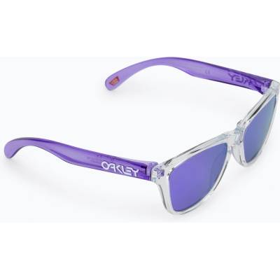 Oakley Детски слънчеви очила Oakley Frogskins XXS clear/prizm violet