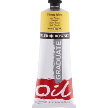 Daler Rowney Graduate Маслена боя Primary Yellow 200 ml 1 бр (117200675)