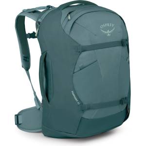 Osprey Пътна раница Osprey Farpoint 40 Travel backpack - Cascade Blue / Torrent Blue - размер One Size (504-0865-0311)