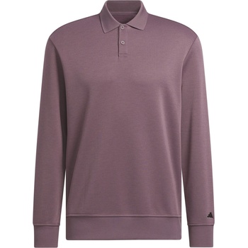 Image 1 of adidas Мъжка блуза с яка Adidas Go-To Long Sleeve Polo Shirt Mens - Shadow Fig