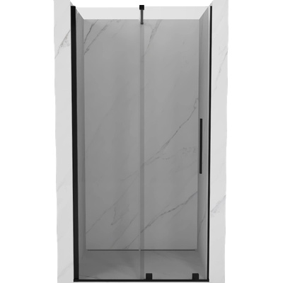 Mexen Velar плъзгащи се душ врати 110 см, прозрачни, черни - 871-110-000-01-70 (871-110-000-01-70)