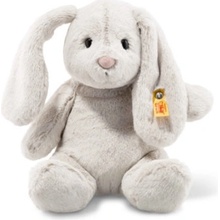 Steiff Soft Cuddly Friends Hoppies zajíček světle šedý 28 cm