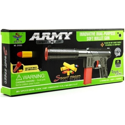 Teddies pistole na pěnové náboje a špuntovka 30 cm