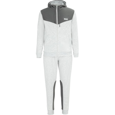 Lonsdale Анцуг Lonsdale Mens Tracksuit - Grey/Black