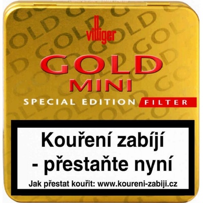 Doutníky Villiger Gold Mini Filter 20 ks