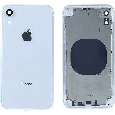 Kryt Apple iPhone XR zadní + střední bílý