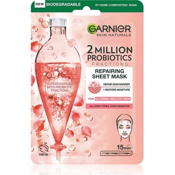 Garnier Skin Naturals regenerační textilní maska s probiotickými frakcemi 22 g