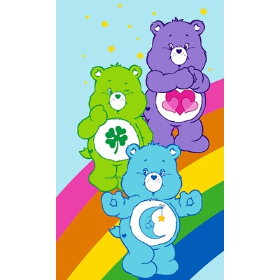 Carbotex Bavlněný froté ručníček 30x50 cm Medvídci Care Bears