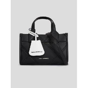 KARL LAGERFELD Skuare SM Embossed Дамска чанта Karl Lagerfeld | Cheren | ЖЕНИ | ONE SIZE