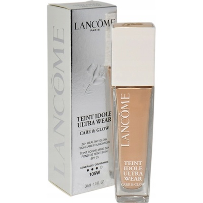 Lancôme Teint Idole Ultra Wear Care & Glow rozjasňující hydratační make-up SPF25 105W 30 ml