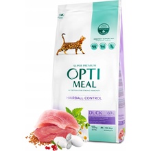 Optimeal For adult cats Hairball duck 10 kg