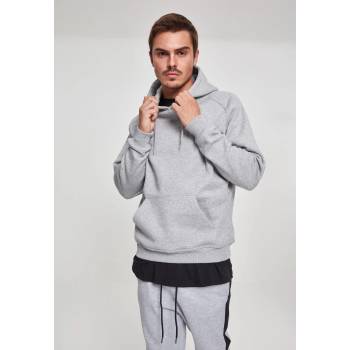 Urban Classics Мъжки изчистен сив суичър Urban Classics grey TB014UB-TB014-00111 - Сив, размер XL