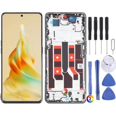 OPPO LCD Дисплей и Тъч Скрийн с Рамка за OPPO Reno8 T 5G