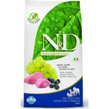 N&D Grain Free Dog Adult Lamb & Blueberry 7 kg