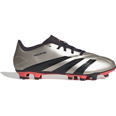 Adidas Футболни бутонки Adidas Predator 24 Club Flexible Ground Football Boots - Silver/Black