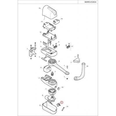 999ALBE007A00 odblokovací mechanismus pro REVO