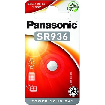 Panasonic Батерия за часовник panasonic sr936, сребърен оксид, 1бр. /опаковка sr-936el/1b (sr-936el/1b)