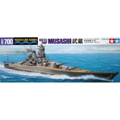 TAMIYA Bitevní loď IJN Musashi 1:700
