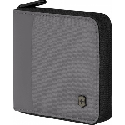 Victorinox Travel Essentials Bifold Zip-Around Wallet RFID 653368 šedá
