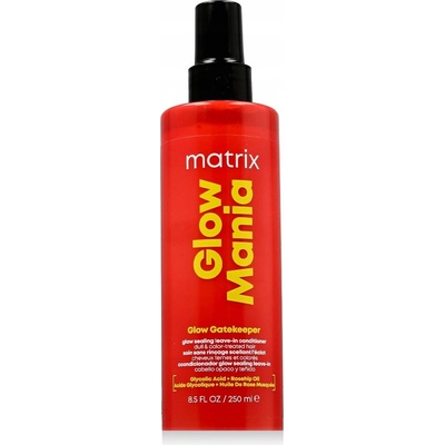 Matrix Glow Mania Glow Gatekeeper Leave-In Conditioner bezoplachový ochranný kondicionér na zachovanie žiarivej farby 250 ml