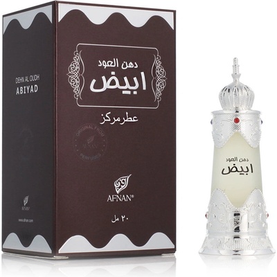 Afnan Dehn Al Oudh Abiyad parfémovaný olej unisex 20 ml