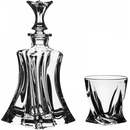 Crystalite Bohemia Set na whisky Florale 6+1 340 ml