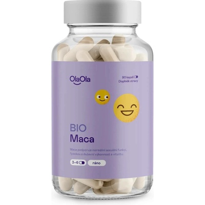 OlaOla BIO Maca podporující duševní pohodu 90 kapslí
