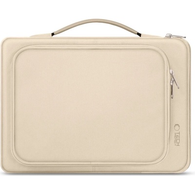 Tech-Protect Елегантна чанта за MacBook Pro 15 и лаптопи до 16 инча - Tech-Protect Basic Laptop Bag 16 (бежов) (THP3893)