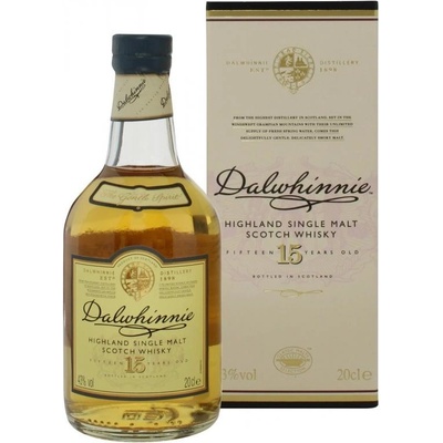 Dalwhinnie 15y 43% 0,2 l (karton)