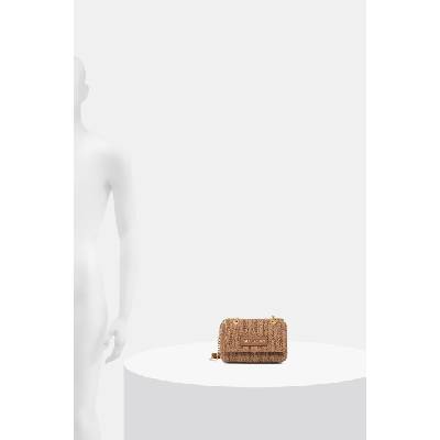 Valentino Bags чанта crossbody дамска от сплетена материя OCARINA SUMMER (VBS9XL05PAG)