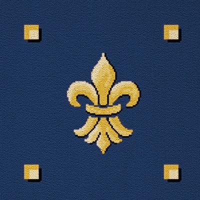 ITC ARC Edition Bach AB 77 Modrá metráž 4 m