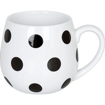 Black and White - Dots - hrnek buclák