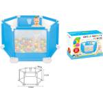 Babyhome Детска кошара за игра 136 см с 50 топки