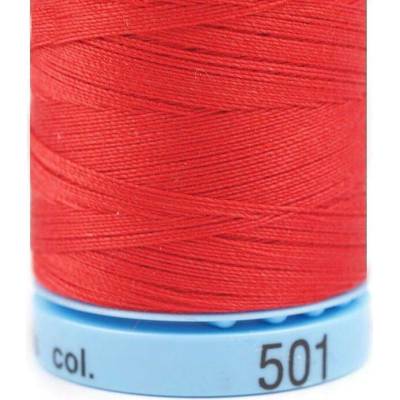 Bavlněné nitě 400 m Etiketní č.50 Triana Amann 0501 Aurora Red