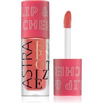 Astra Make-up Hypnotize Lip & Cheek течен руж за устни и скули цвят 04 Queen Peach 3, 5ml