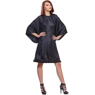 Olivia Garden Urban Chic Cape Black Kadeřnická pláštěnka černá