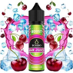 Bombo Bar Juice Hyper Boost Cherry Ice 5ml/60ml - boombvaping - 13,67 лв