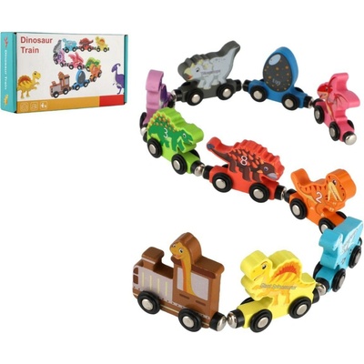 Teddies Vlak s vagóny na magnety