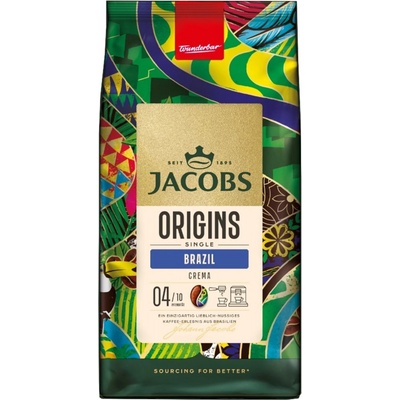 Jacobs Káva smíšená Origins Single Brazil 1 kg