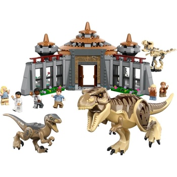 Image 1 of LEGO® Jurassic World - Visitor Center: T. rex & Raptor Attack (76961)