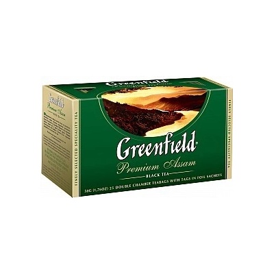 Greenfield GF Classic Black Premium Assam 25 x 2 g