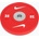 Nike strength Бъмпър тежести Nike Strength Pro Urethane Bumper Plates 25 kg red/white