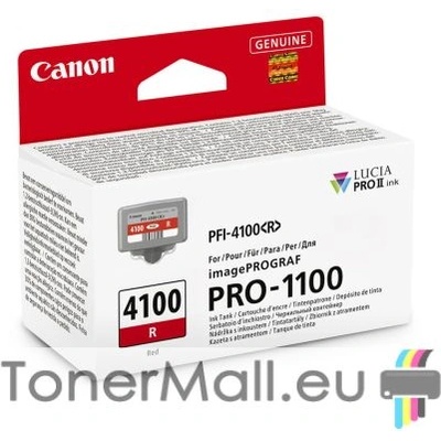 Canon Мастилена касета CANON PFI-4100 Red 6785C001AA