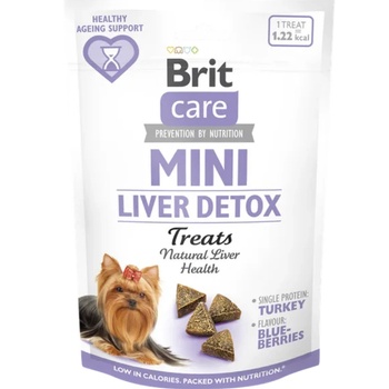 Brit Care Dog Mini Treats Liver Detox 50 g - детоксикация на черния дроб