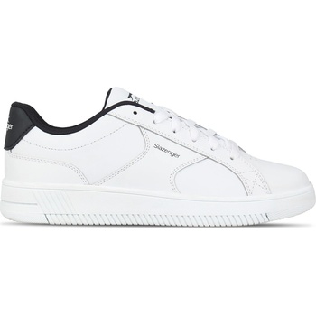 Image 1 of Slazenger Детски маратонки Slazenger Unisex Kids' Slaz Starling Low-Top Trainers - White/Navy