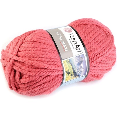 Pletací příze Alpine maxi 250 g Varianta: 10 (672) korálová světlá, Balení: 1 ks