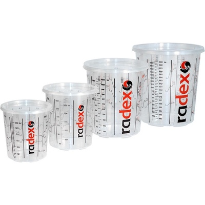Radex Premium miešací kelímok s pomerovou mierkou 2300ml