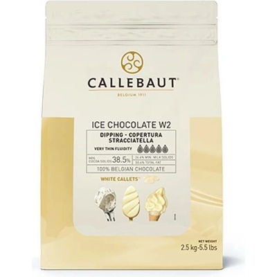 Callebaut Ice bílá na polévání 2,5 kg