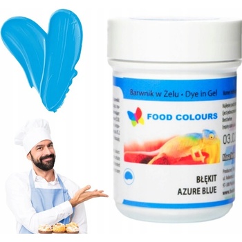 Food Colours Gélová farba (Azure Blue) azúrovomodrá 35 g