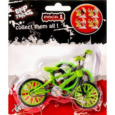 Играчка за пръсти Grip&Trick - Finger BMX Stunt, зелена (GT-MX-M2)